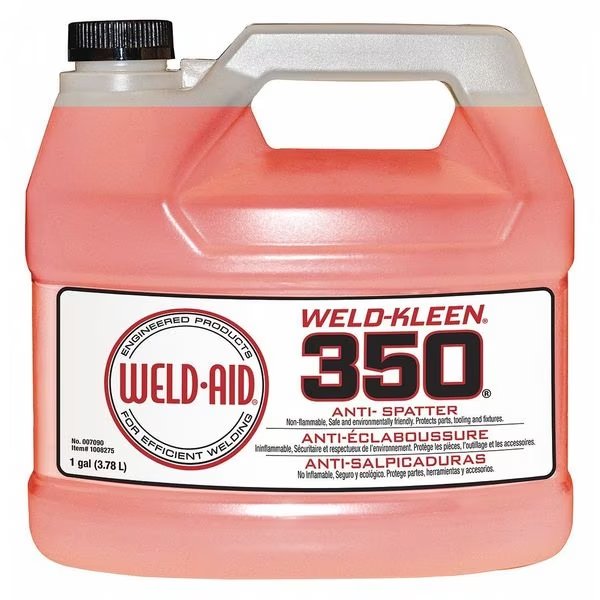 Weld Kleen Anti-Splatter, 350, Bottle, 1 gal/3.8L, Weld-Aid, Mfr#: 007090