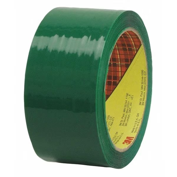 Carton Sealing Tape, Green, 48mm x 50m, Scotch, Mfr#: 373