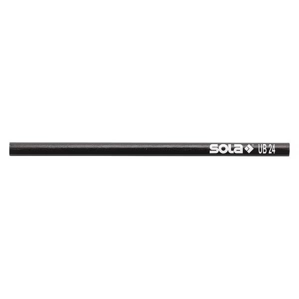 All Surface Pencil, 9-7/16 x1/2, Flat, PK6, Sola, Mfr#: UB 24