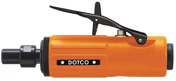 In-Line Die Grinder, 1/4 in NPT Female Air Inlet, 1/4 in Collet, Medium Duty, 30,000 RPM, 0.3 hp, Dotco, Mfr#: 10L1080-36