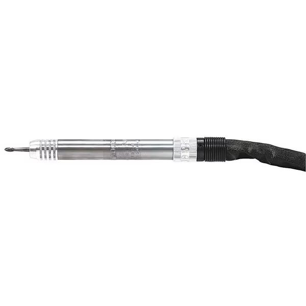 In-Line Pencil Grinder, 1/8 in NPT Air Inlet, 1/8" Collet, Industrial, 60,000 RPM, 0.1 hp, Dotco, Mfr#: 10R0401-18