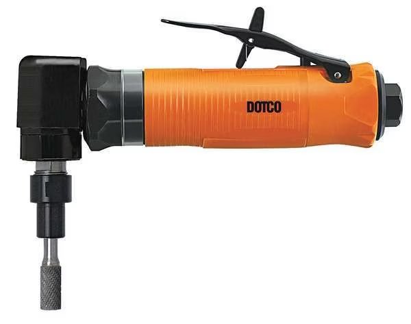 In-Line Die Grinder, 1/4 in NPT Female Air Inlet, 1/4 in Collet, Heavy Duty, 20,000 RPM, 0.4 hp, Dotco, Mfr#: 12LF201-36