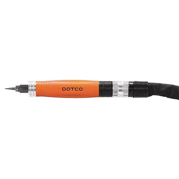 In-Line Pencil Grinder, 1/8 in NPT Air Inlet, 1/8" Collet, Industrial, 60,000 RPM, 0.1 hp, Dotco, Mfr#: 12R0400-43