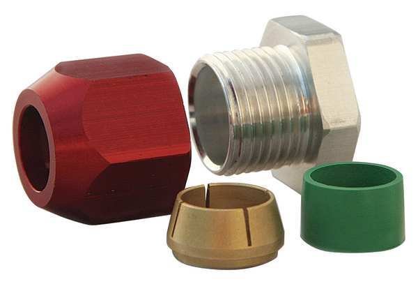 Line Terminator Rear AC Blockoff 3/8" OD, Airsept, Mfr#: 76502