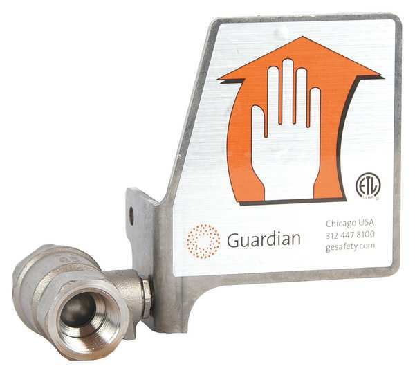 Sst 1/2In. Ball Valave with Handle, Guardian Equipment, Mfr#: AP620111H