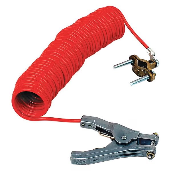 Grounding Clamp, 1/8 In. x 20 Ft., Nortech, Mfr#: 14VA240