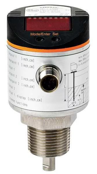 Level Sensor, G3/4 NPT, 4x NO/NC, Ifm, Mfr#: LR8000