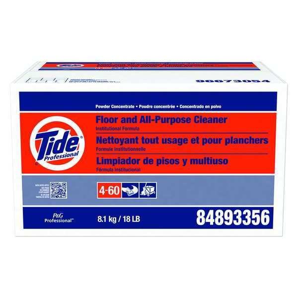 Floor Cleaner, 18 lb, White, Bland, Tide, Mfr#: 02363