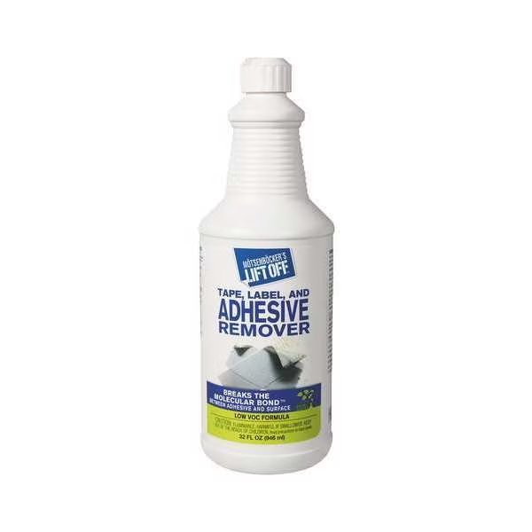 Tape and Adhesive Remover, 32 oz, Bottle, 6 PK, Motsenbockers Lift Off, Mfr#: MTS 40703