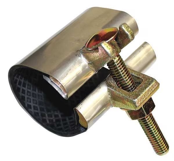 Repair Clamp, Single Bolt, 1/2 In, 304 SS, EnjoyTool Select, Mfr#: 24T945
