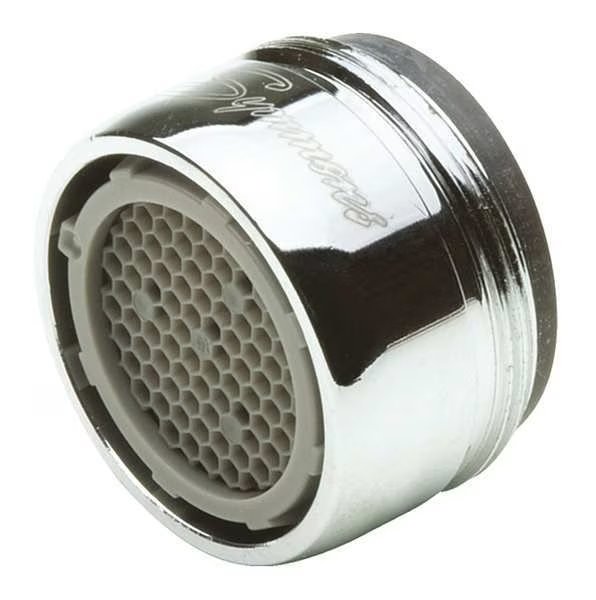 2.2 gpm Aerated Outlet, 15/16 in - 27 Thread Size, Chrome, Metal, Symmons, Mfr#: LN-15