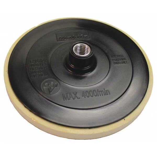 7" Backing Pad, Hook & Loop, Makita, Mfr#: 743052-5