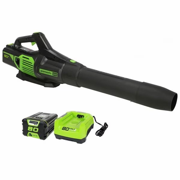 170 mph, 80 V 5.3 lb, Greenworks Pro, Mfr#: 2424402VT