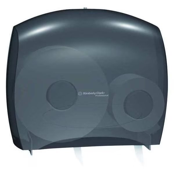 Essential™ Jumbo Roll Toilet Paper Dispenser (09507), Black, 16.0" x 13.88" x 5.75" (Qty 1), Kimberly-Clark Professional, Mfr#: 09507