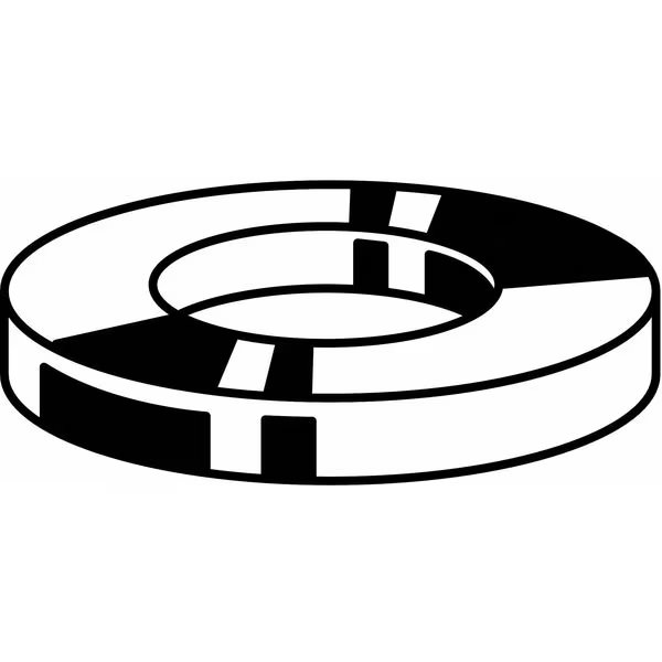Flat Washer, For Screw Size M6 , Steel Black Oxide Finish, 100 PK, EnjoyTool Select, Mfr#: M38100.060.0001