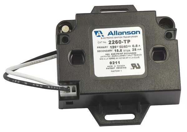 Gas Burner Ignitor, Single Pole, Allanson, Mfr#: 2260-TP