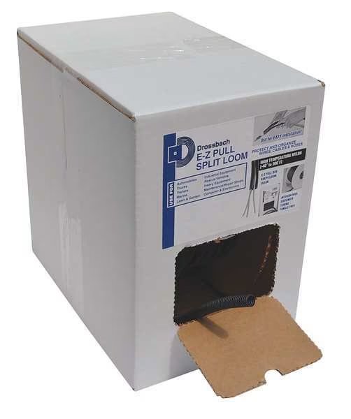 Corrugated Tubing, Nylon, 3/4 in., 100 ft, Drossbach, Mfr#: DB034NDB-GRGR