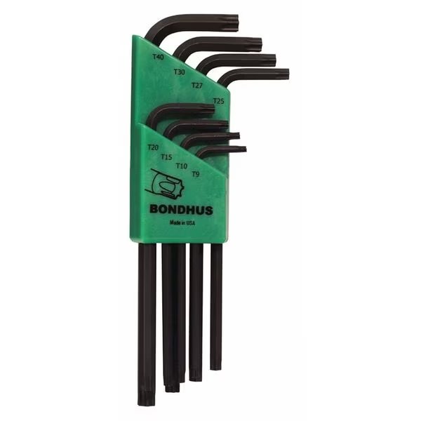 8 Piece Torx? L-Shape Torx? Key Set, 31834, Bondhus, Mfr#: 31834
