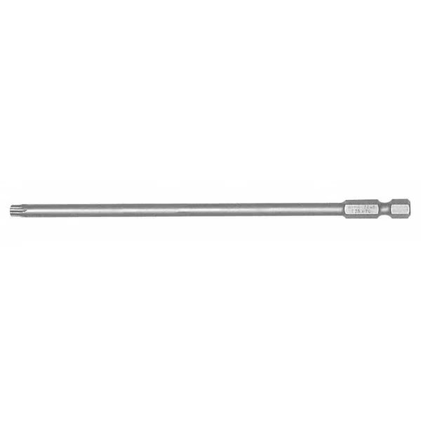 T25 Torx Power Bit, 1/4In. Hex Drive, 6I, Wiha, Mfr#: 74589
