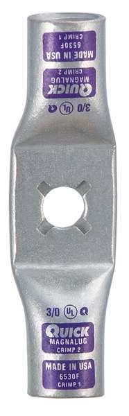 Lug Starter/Ground, 3/0 Crimp, Copper, Fusion, Mfr#: 6530F