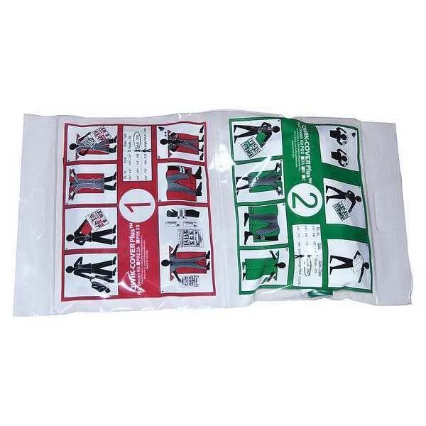 Decon Combo Kit, Large Adult, PK10, Secur-Id, Mfr#: COMBO2B-LA