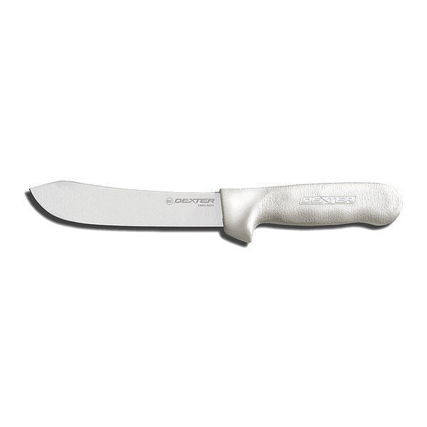 Butcher Knife, 6 In, Poly, White, Dexter Russell, Mfr#: 04123