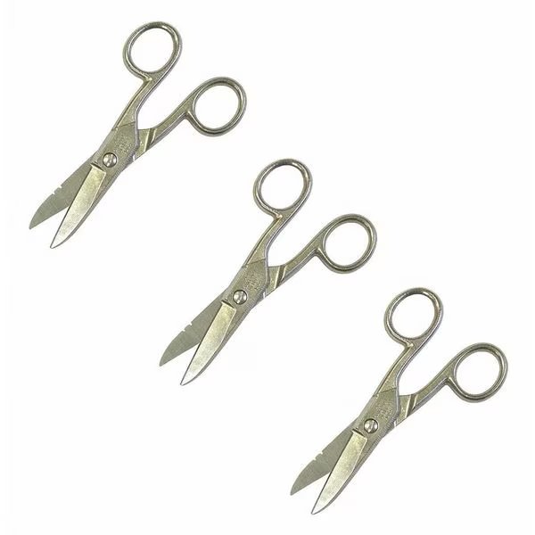 Electrician's Splicer Scissors, 3-pack, Jameson, Mfr#: 32-21NS-3PK