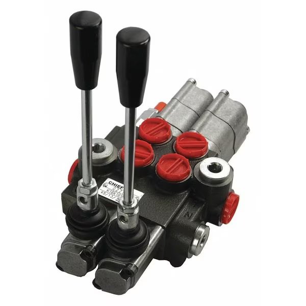 Fine Metering Spool Valve 13 GPM, SAE#10 Inlet/Outlet, 3 Spool, 3625 PSI, Chief, Mfr#: 220873