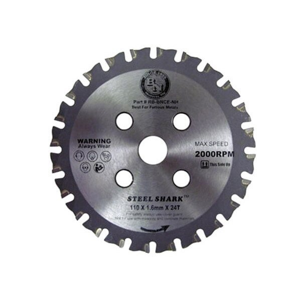 Circular Saw Blade, For Mfr. No. BNCE-20, Benner-Nawman, Mfr#: RB-BNCE-NH