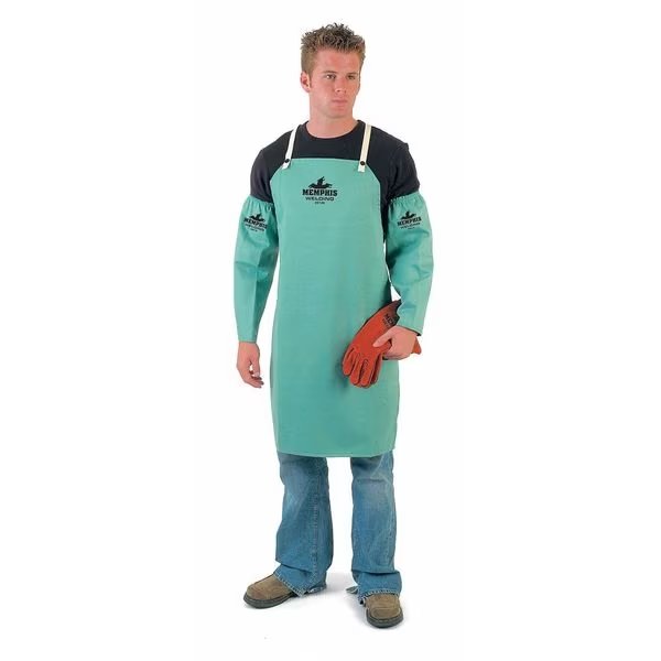 F R Fabric Welding 36 Bib Apron, Mcr Safety, Mfr#: 39136