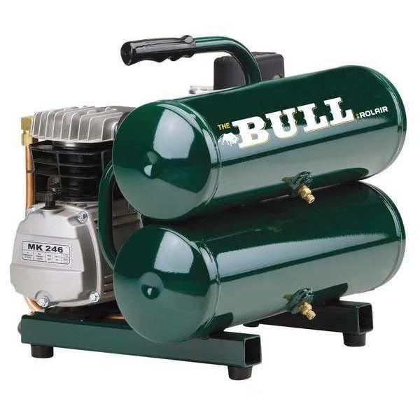 Air Compressor, 2 HP, 115V, 135 psi, Rolair, Mfr#: FC2002