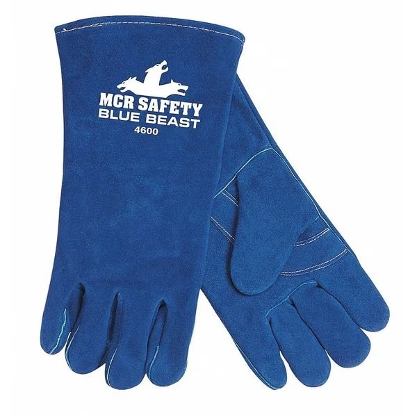 Stick Welding Gloves, Cowhide Palm, 2XL, 12PK, Mcr Safety, Mfr#: 4600XXL