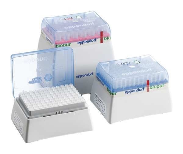 Pipetter Tips, 20 to 300uL, PK960, Eppendorf, Mfr#: 022491547