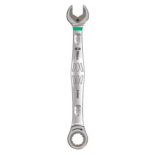 Ratcheting Wrench, Head Size 1/2 in., Wera, Mfr#: 05073283001