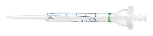 Pipetter Tips, 2.5mL, PK100, Eppendorf, Mfr#: 0030089650