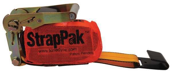 Tie-Down Strap, Ratchet, 27ft x 2In, 3335lb, Kinedyne, Mfr#: 572720PAKGRA