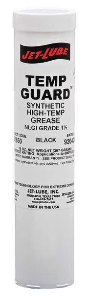 14 oz High Temperature Grease Cartridge Gray/Black, Jet-Lube, Mfr#: 31850
