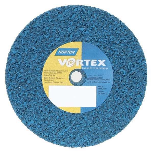 Unified Wheel, 3in dia.x1/2inWx1/4in, Norton Abrasives, Mfr#: 66254432925