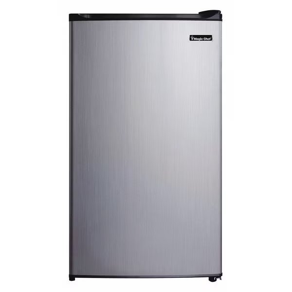 Refrigerator w/Stl Door, 3.5 cu. ft., Magic Chef, Mfr#: MCBR350S2