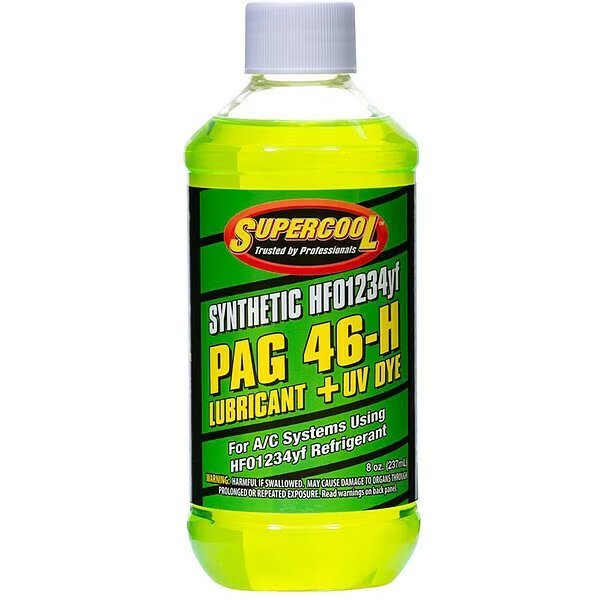 AC Refrigerants and Lubricant, 8 oz, Green, Supercool, Mfr#: 27262D