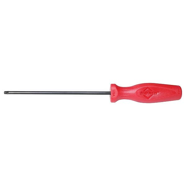 Screwdriver, 6" L, Torx Tip, Round Shank, Mayhew, Mfr#: 27424