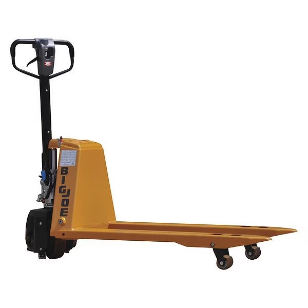 P33 Semi Electric Pallet Jack w/27"x45, Big Joe, Mfr#: P33