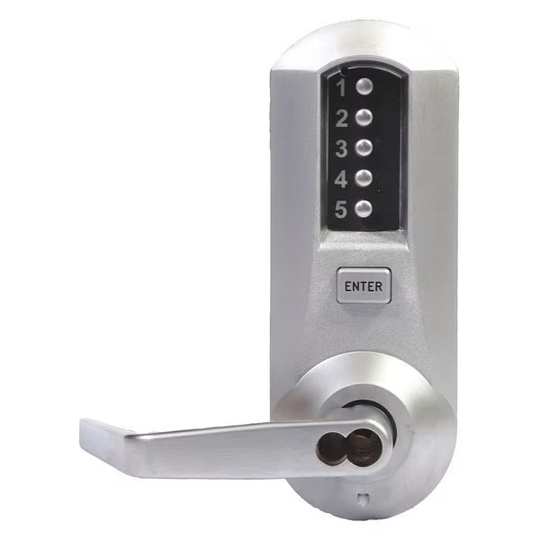 Push Button Lock, Entry, Key Override, Simplex, Mfr#: 5021SWL-26D-41
