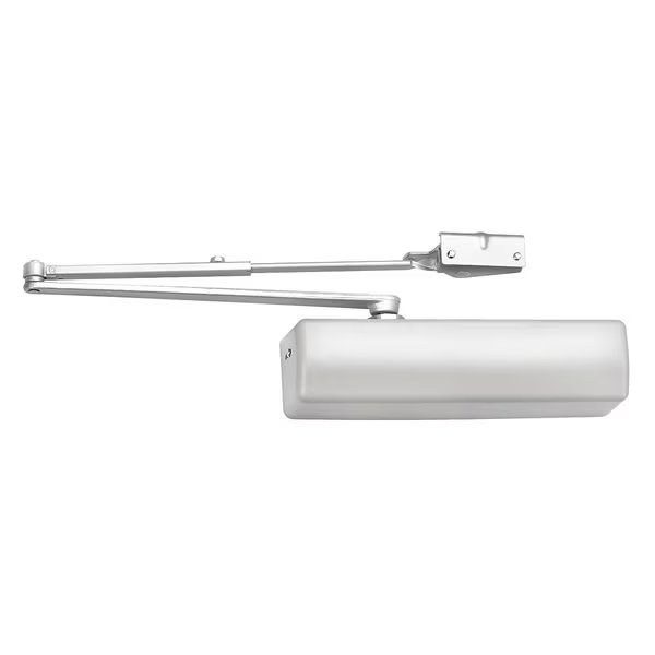 Manual Hydraulic DC6000 Series Door Closers Door Closer Heavy Duty Interior and Exterior, Aluminum, Corbin Russwin, Mfr#: DC6210 689 M54