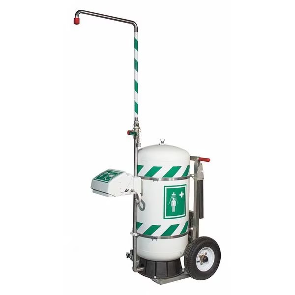 Portable Safety Shower and Eye & Face Wash, Hughes Safety Showers, Mfr#: 40K45G