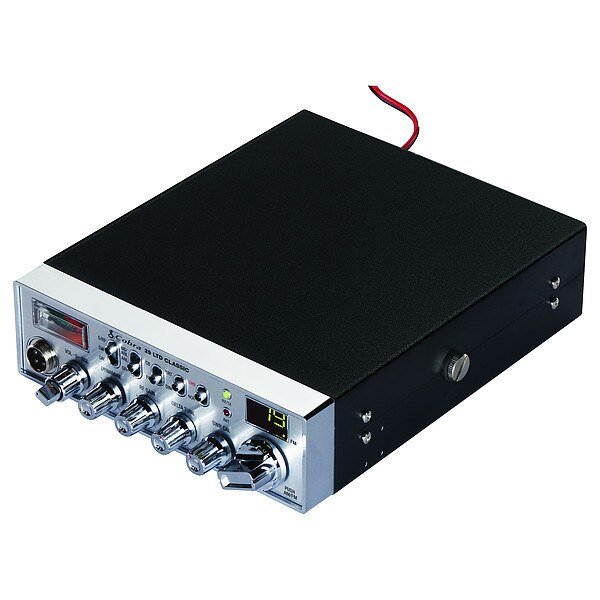 CB Radio, 4W, 7-19/32"W, Cobra Electronics, Mfr#: CCBP29LT01