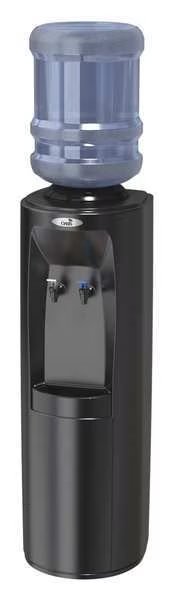 Cold, Room Temperature Bottled Water Dispenser - Black, Oasis, Mfr#: BPD1SK