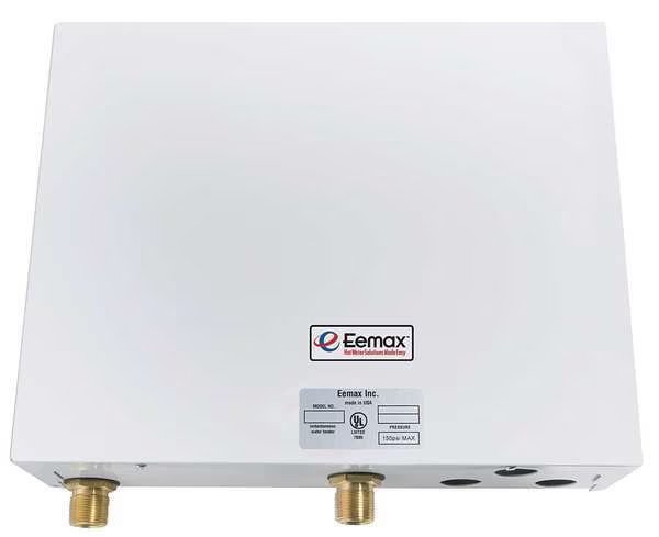 Electric Tankless Water Heater, 480V, 20000W, Eemax, Mfr#: ED020480T2T
