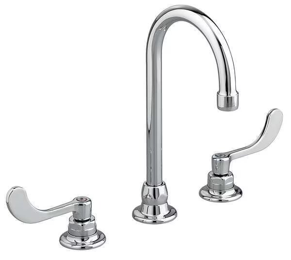 Manual 8" Mount, 3 Hole Gooseneck Kitchen/Bathroom Faucet, American Standard, Mfr#: 6540275.002