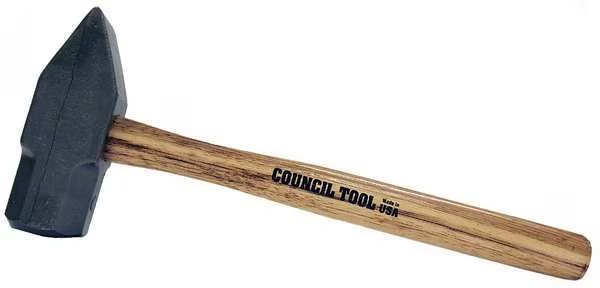Cross Pein Hammer, 4 lb., 15 In, Hickory, Council Tool, Mfr#: PR40XP